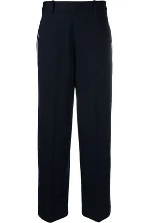 Circolo Halbhohe Wide-Leg-Hose