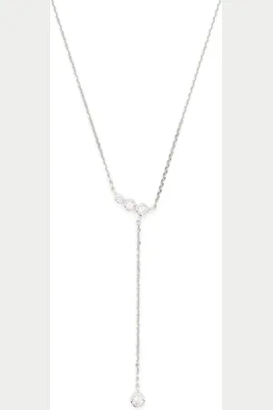 Maria Black 14kt Rose Weißgoldhalskette mit Diamanten
