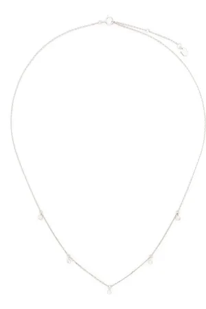 Maria Black 14kt Moreno Weißgoldhalskette mit Diamanten