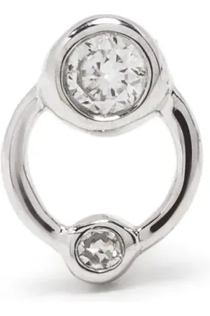 Maria Black 14kt Weißgoldohrstecker mit Diamanten