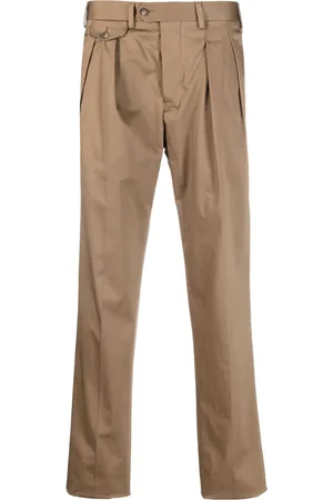 LARDINI Straight-Leg-Hose mit Bundfalten
