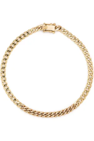 EF Collection 14kt Gelbgoldarmband mit Diamant