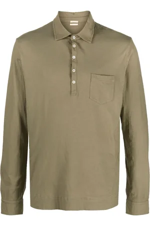 MASSIMO ALBA Poloshirt mit langen Ärmeln
