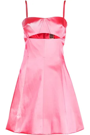 Patou Minikleid mit Satin-Finish