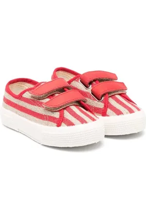 PèPè Sneakers aus Leinen mit Klettverschluss