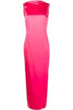 VERSACE Abendkleid mit Wasserfallausschnitt