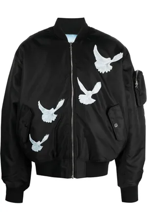 3PARADIS Bomberjacke mit Vogel-Print