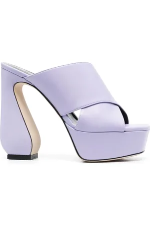 SI ROSSI Mules mit Plateausohle 130mm