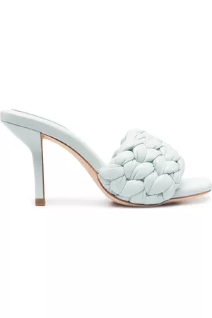 Ash Damen Clogs & Pantoletten - Mules mit geflochtenen Riemen 100mm
