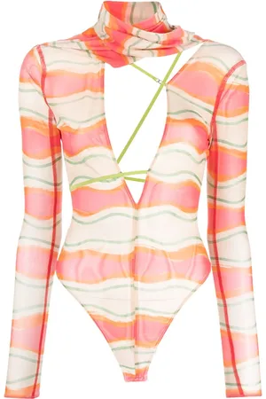 Jacquemus Le Abanaba transparenter Body