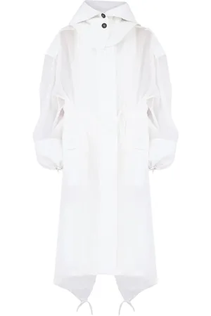 Salvatore Ferragamo Trenchcoat aus Organza