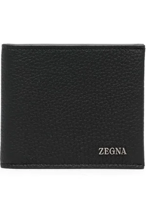 Ermenegildo Zegna Portemonnaie mit Logo-Schild