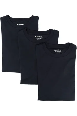 Jil Sander Set aus drei T-Shirts mit rundem Ausschnitt