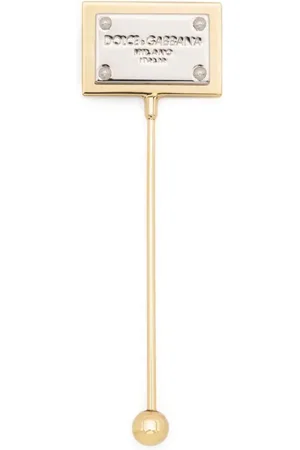 Dolce & Gabbana Anstecknadel mit Logo-Schild