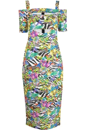 Roberto Cavalli Schulterfreies Kleid