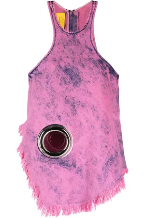 MARQUES'ALMEIDA Damen Haltertops - Neckholder-Top mit Ösen