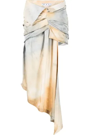 OFF-WHITE Rock mit Batikmuster