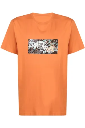Maharishi T-Shirt aus Bio-Baumwolle mit Print