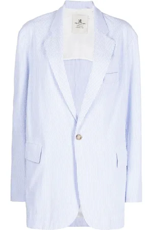 Denimist Blazer mit Nadelstreifen
