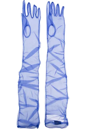 Ioana Ciolacu Handschuhe mit transparentem Finish