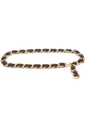 CHANEL 1985/95 Gürtel mit Kette