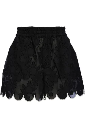La DoubleJ Jacquard-Shorts mit Blumenmuster
