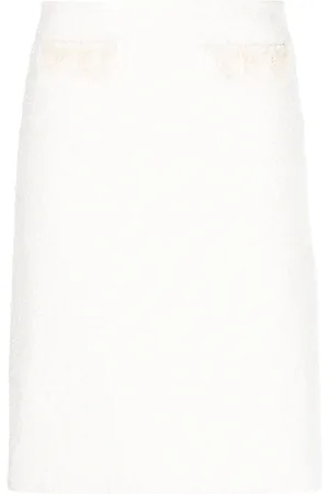Lanvin Gerader Rock mit hohem Bund