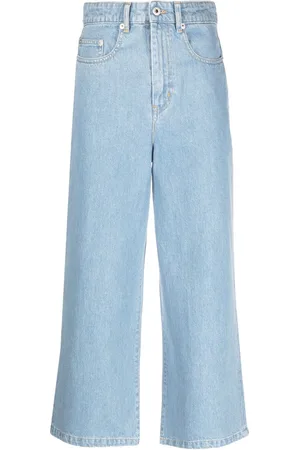 Kenzo Weite Cropped-Jeans