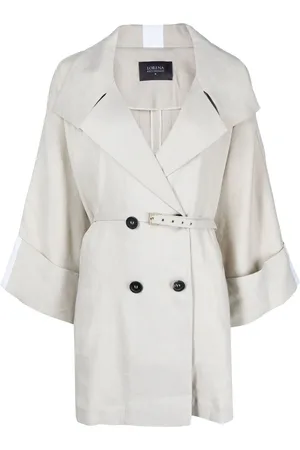 LORENA ANTONIAZZI Doppelreihiger Trenchcoat
