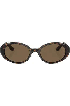 Dolce & Gabbana Runde Sonnenbrille in Schildpattoptik