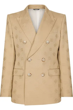 Dolce & Gabbana Sakko mit Logo-Jacquardmuster