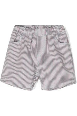 KNOT Gestreifte Spike Shorts
