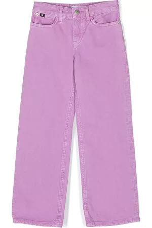 Calvin Klein High-Waist-Jeans mit geradem Bein