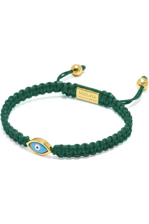 Nialaya Armband mit emailliertem Evil Eye