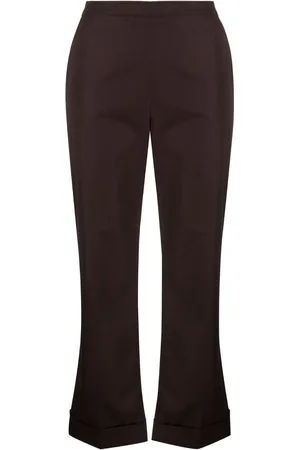 Aspesi Cropped-Hose mit ausgestelltem Bein