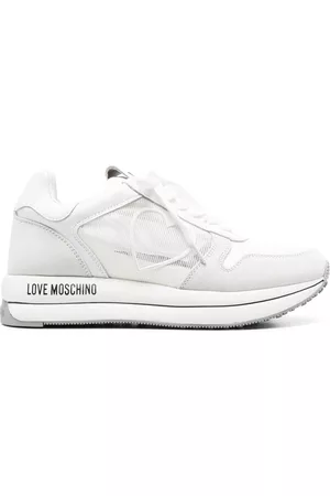 Love Moschino Sneakers mit Logo-Print