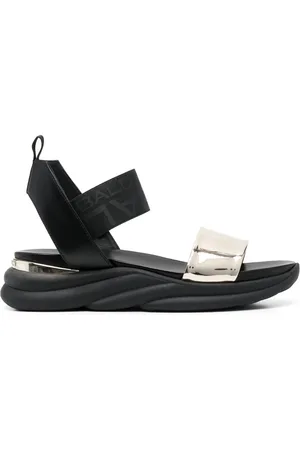 BALDININI Sandalen mit metallischen Riemen