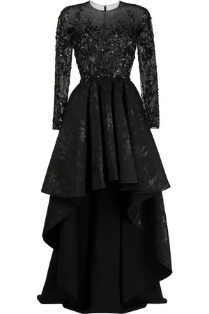 Saiid Kobeisy Kleid mit Perlen