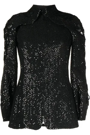 Saiid Kobeisy Jacke mit Pailletten