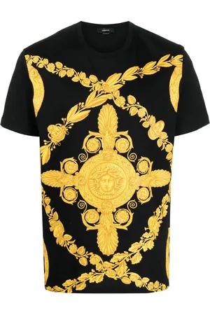 VERSACE T-Shirt mit Greca-Print