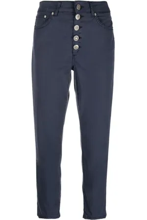 Dondup Cropped-Jeans mit hohem Bund