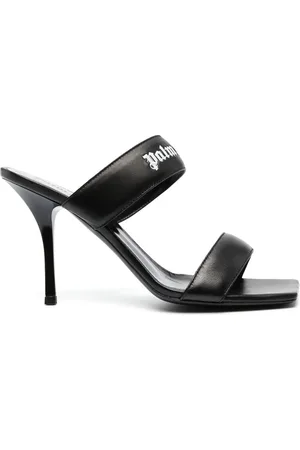Palm Angels Sandalen mit Logo-Print 105mm