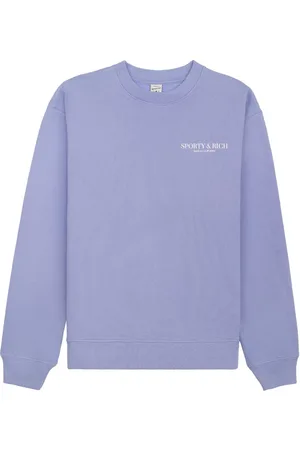Sporty & Rich Sweatshirt mit rundem Ausschnitt