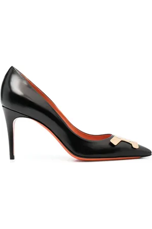 santoni Pumps mit Logo
