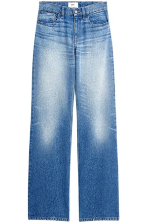 Ami Halbhohe Boyfriend-Jeans