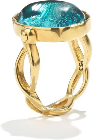 Goossens Ovaler Ring mit Cabochon