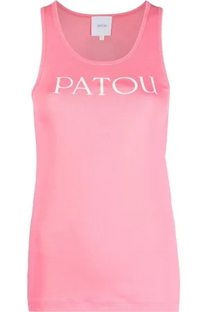 Patou Top mit Logo-Print