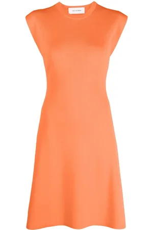 YVES SALOMON Geripptes Kleid