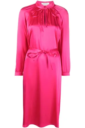 YVES SALOMON Gewickeltes Seidenkleid