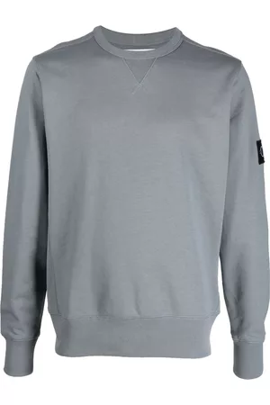 Calvin Klein Herren Sweatshirts - Sweatshirt mit rundem Ausschnitt